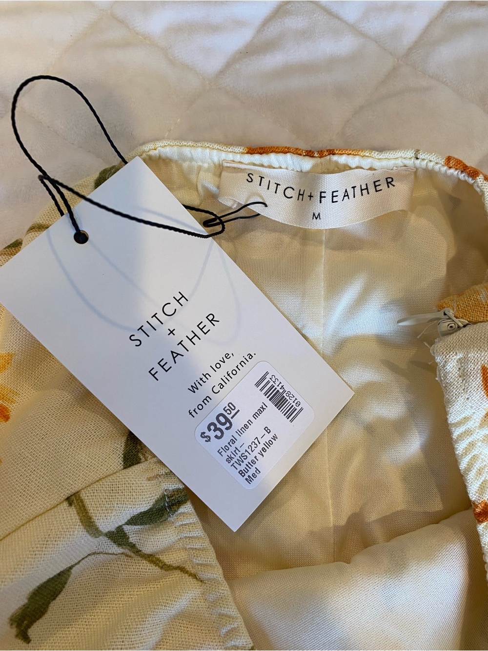 Floral Linen Skirt Set - Picture 8 of 8